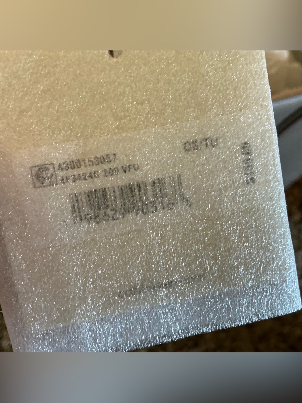 NEW $169 CALVIN KLEIN Dessert TAUPE PURSE Emblem Logo Hardware Pebble Tote Bag - Picture 9 of 12